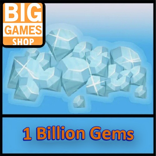 1 billions gems